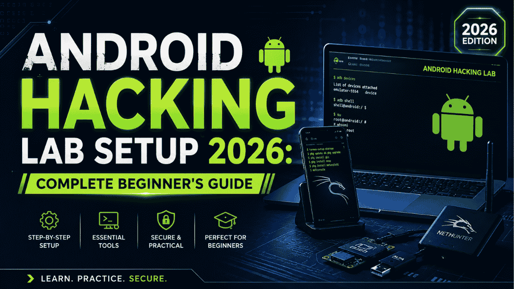 Android Hacking Lab Setup 2026: Complete Beginner Guide